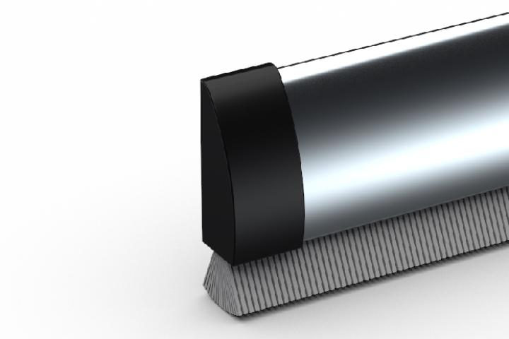 Door bottom seal Inox de Luxe