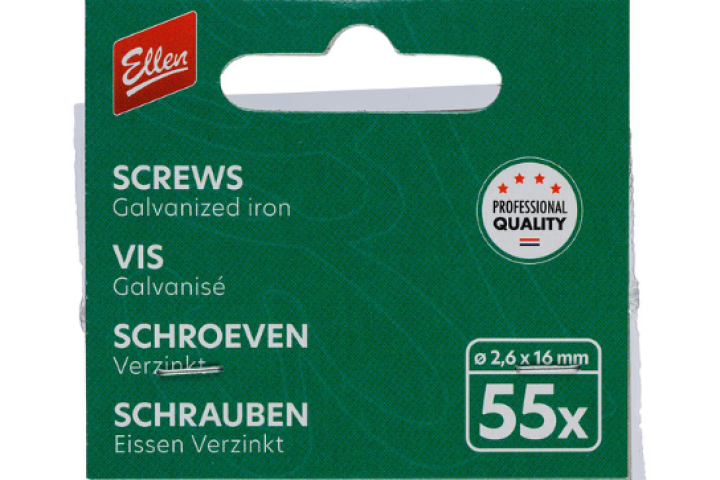 Galvanized screws