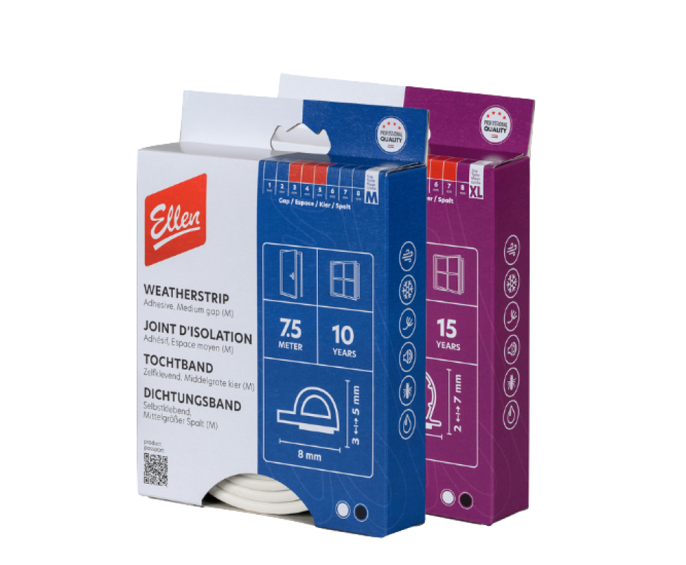 Ellen self-adhesive weatherstrip