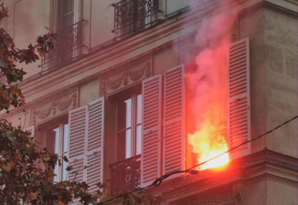 More escape time in case of fire