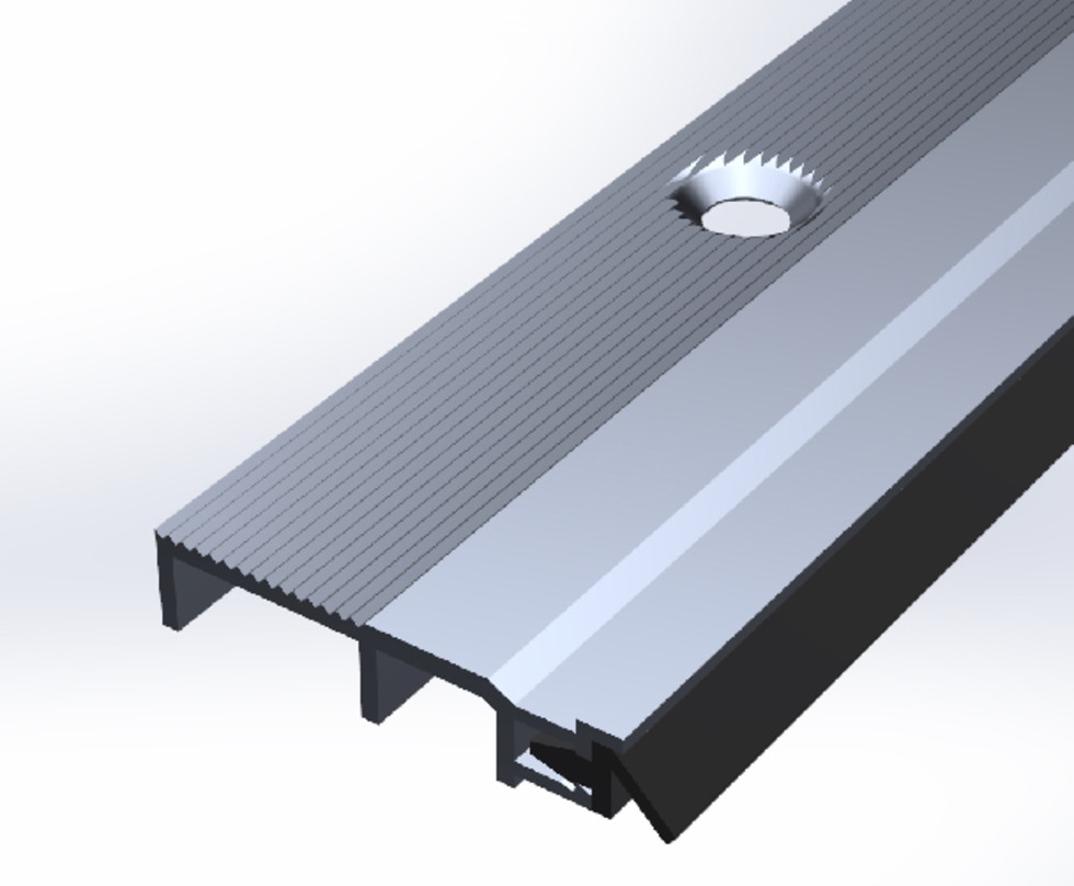 Aluminium wear strip ARP5