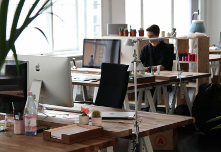 Quiet office space